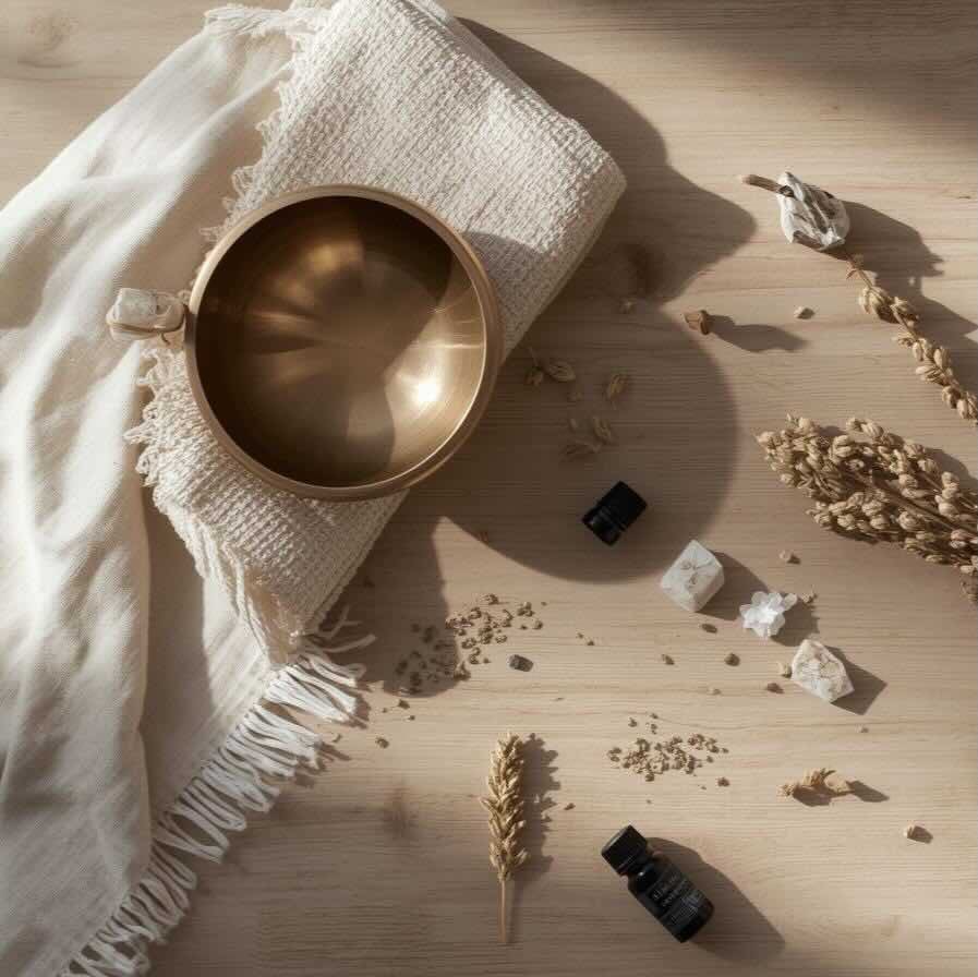 Sound Bath mit Kristallklangschale und Bio-Raumspray von The Olfactive Avenue