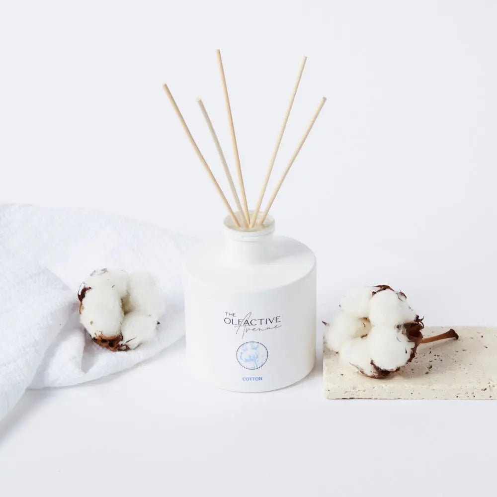 COTTON Raumduft – stilvoller Raumduft für eine konstante Duftwirkung