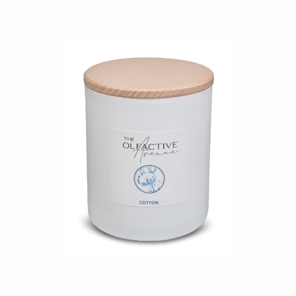 COTTON Duftkerze – stimmungsvolle Kerze mit ätherischen Duftnoten