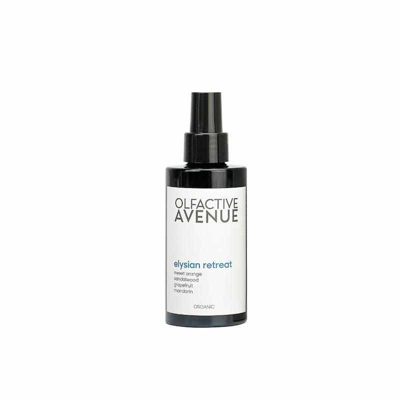 Raumspray Elysian Retreat – für kleine Auszeiten & frische Perspektiven – veganes Raumspray mit ätherischen Ölen, für ruhige Momente