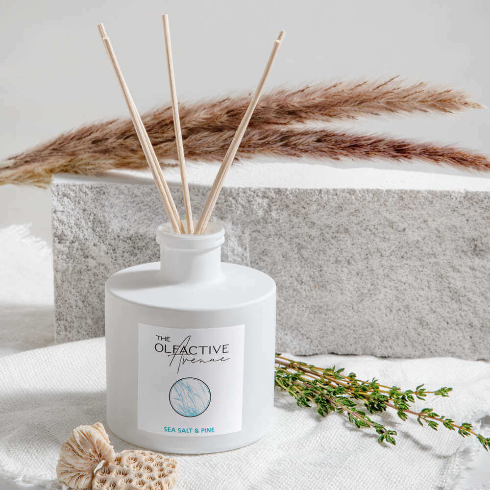 Sea Salt & Pine Raumduft, hochwertige Duftkerzen, exklusive Raumdüfte