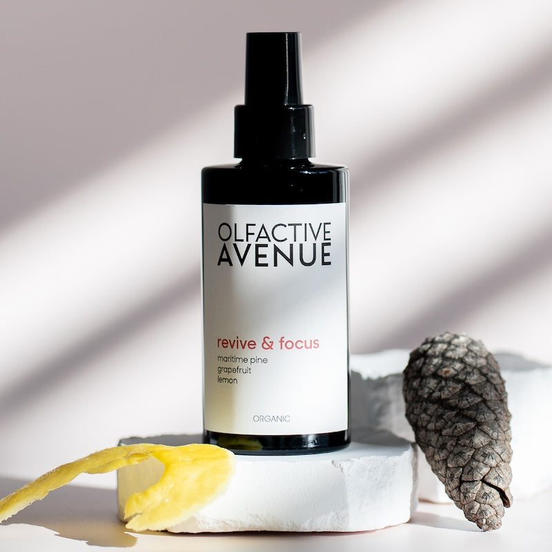 Raumspray Revive & Focus – für Energie & mentale Klarheit – natürlicher Raumduft als Aromaspray für dein Wohlbefinden